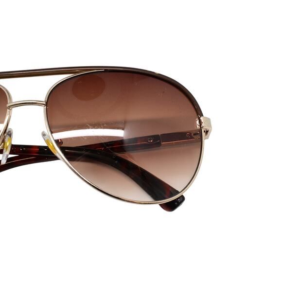 Guess Brown/Gold Aviator Sunglasses - FAIR CONDITION - Picture 9 of 15